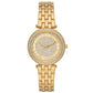 Women's Darci Three-Hand Gold-Tone Stainless Steel Bracelet Strap Watch 33mm