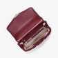 SoHo Large Quilted Suede Shoulder Bag