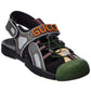 Gucci Leather & Mesh Sandal