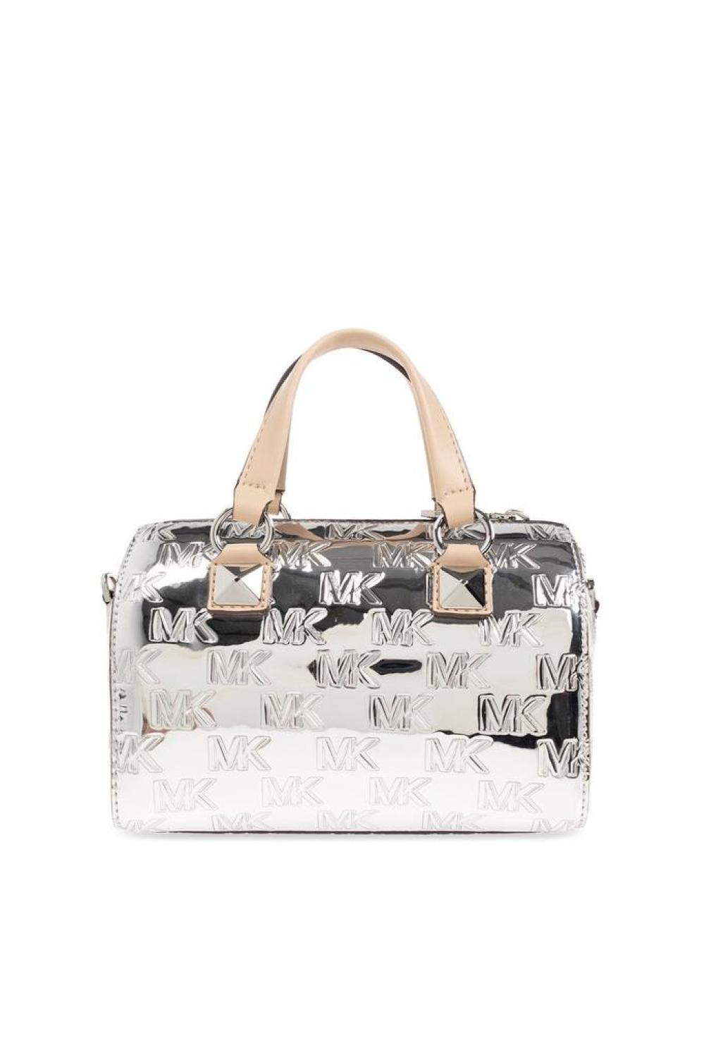 Michael Michael Kors Grayson Logo Embossed Mini Tote Bag