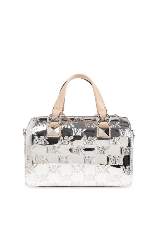 Michael Michael Kors Grayson Logo Embossed Mini Tote Bag