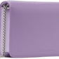 Purple Hardware Shoulder Bag