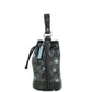 COACH Dempsey 15 Small Snowflake Print Graphite Coated Canvas Bucket Women's Bag