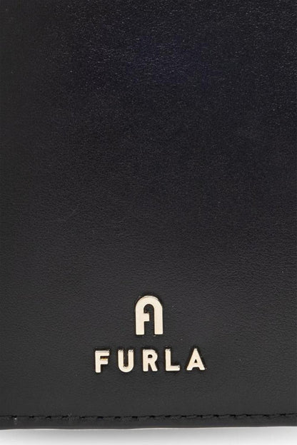Furla Camelia Logo-Lettering Bi-Fold Wallet