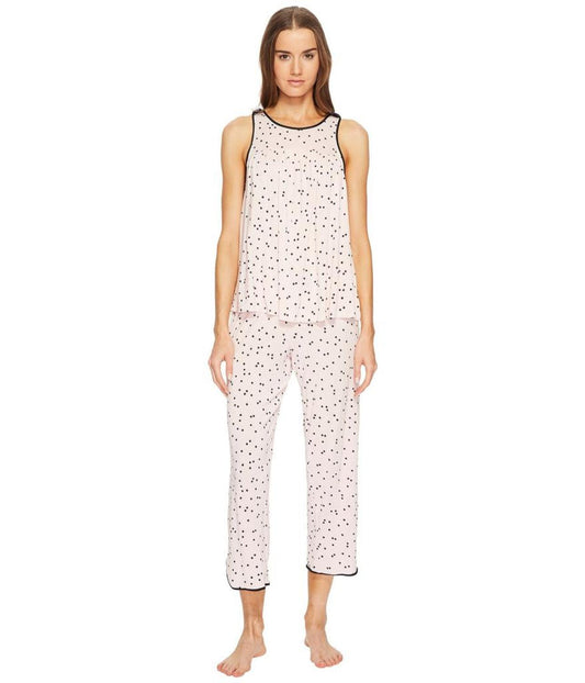 Scattered Dot Cropped PJ Set