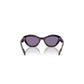 Women's Low Bridge Fit Sunglasses, Mirror PR A02SF
