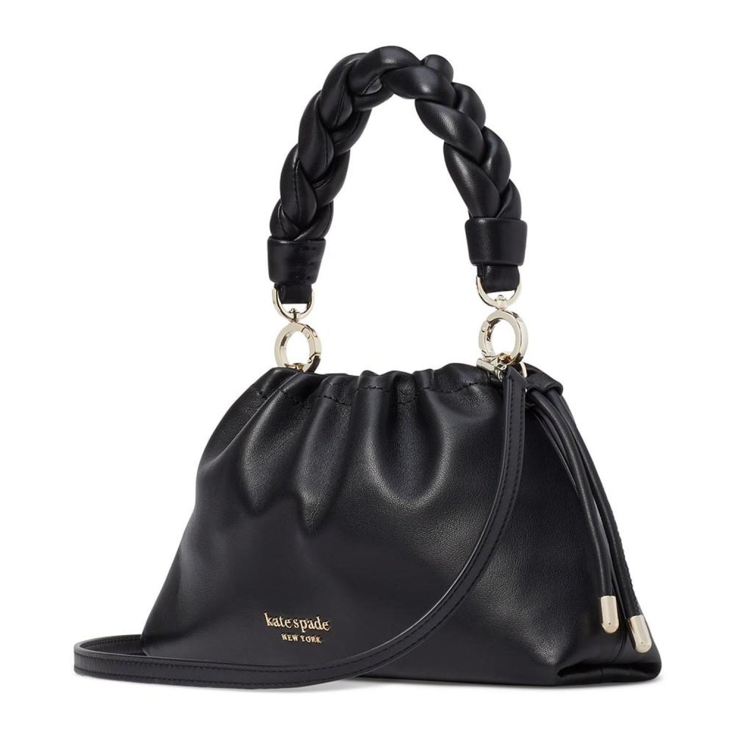 Small Meringue Smooth Leather Crossbody