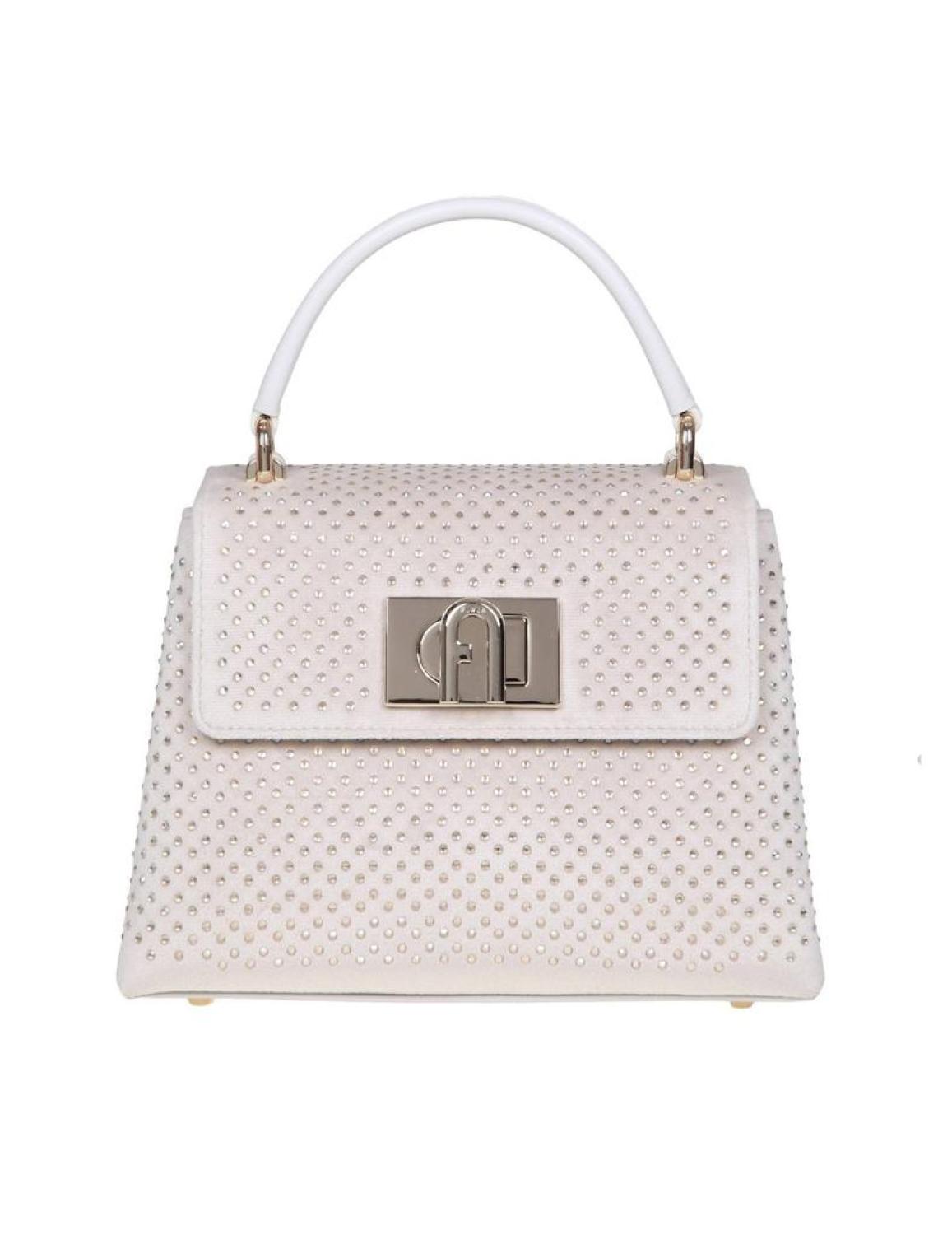 Furla 1927 Embellished Mini Top Handle Bag