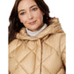 Hooded Long Quilt Puffer M426079C68