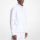 Cotton Blend Half-Zip Sweater