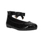 Little Girls Kenyah Garcia Signature Logo Charm Ballet Flats