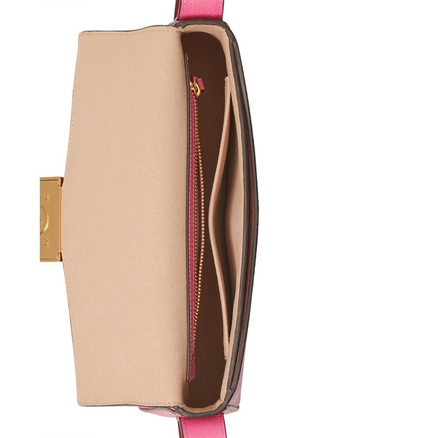 Katy Textured Leather Medium Shoulder Bag