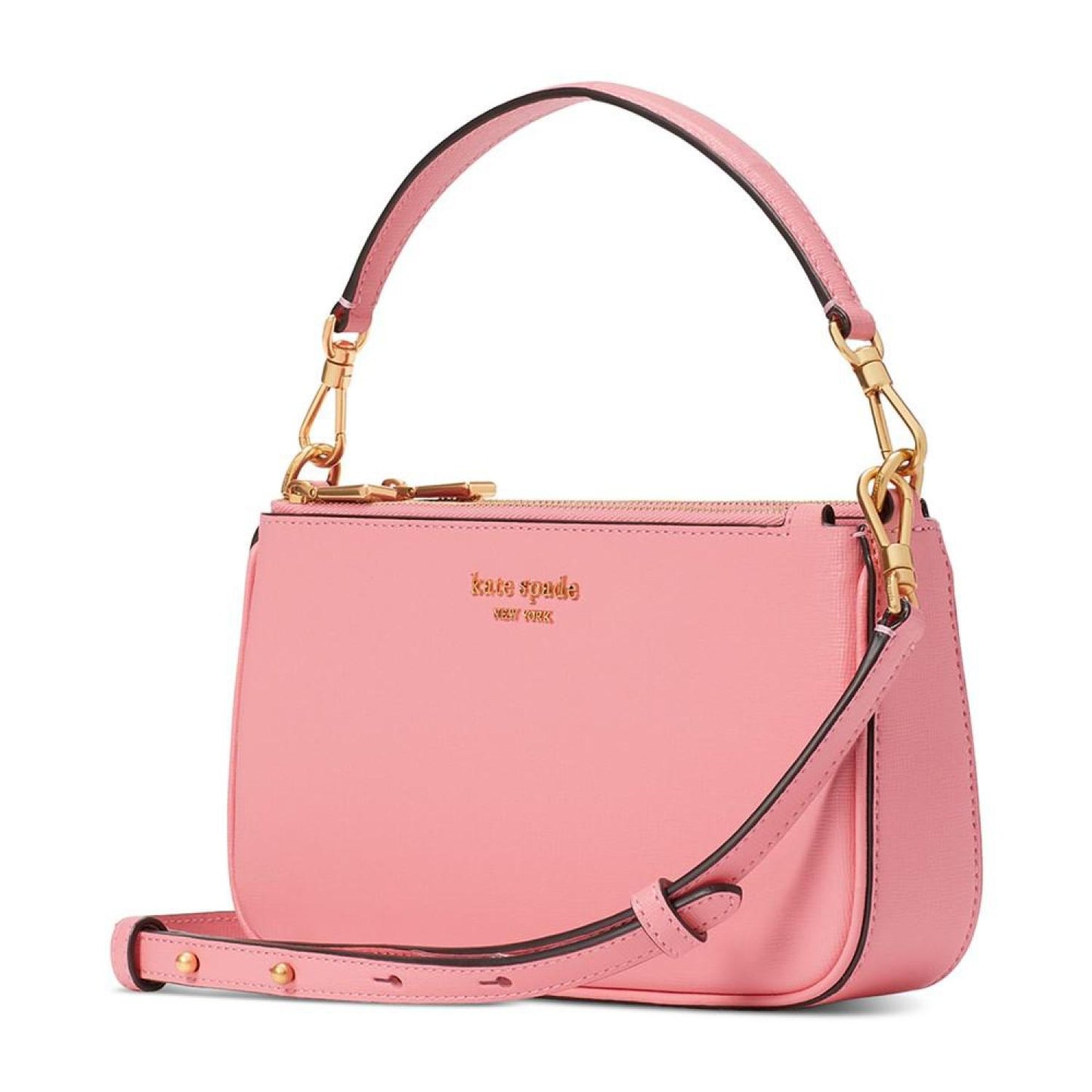 Morgan Saffiano Leather Small East West Crossbody