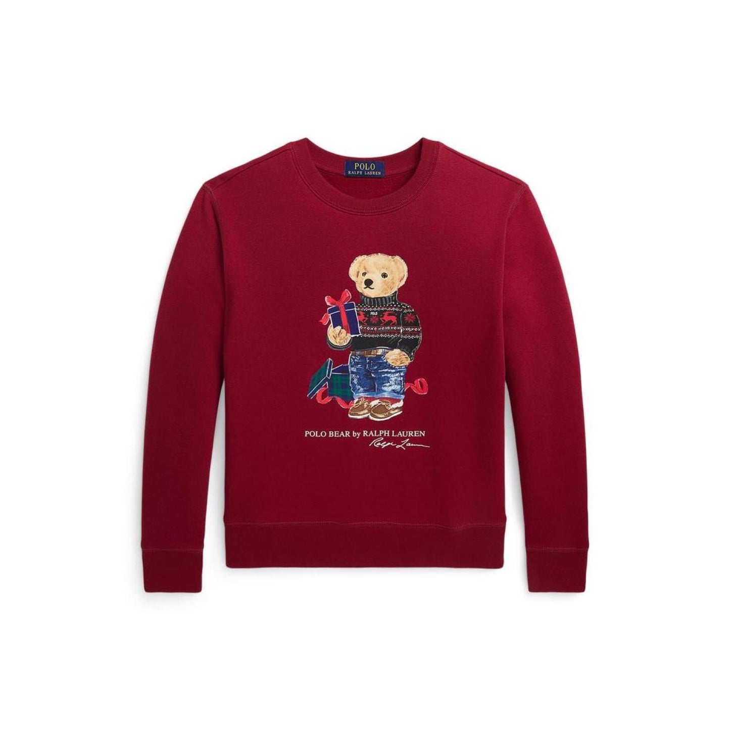 Polo Bear Fleece Sweatshirt (Big Kids)