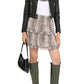 Michael Michael Kors Cropped Leather Biker Jacket