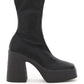 Stella mccartney thick heel stretch boots