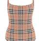Burberry check one-piece swimsuit