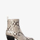 Harlow Snake Embossed Leather Boot