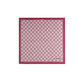 Women's Tea Rose Print Silk Square Scarf