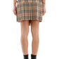 Burberry vintage check wool kilt
