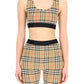 Burberry dalby check sport top