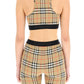Burberry dalby check sport top