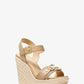 Rory Logo Trim Wedge Sandal