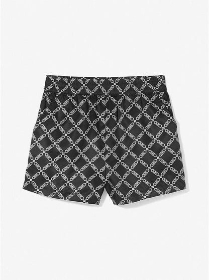 Empire Logo Print Woven Shorts