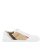 Burberry check sneakers