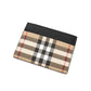 Burberry vintage check card holder