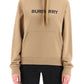 Burberry poulter hoodie with logo print