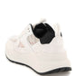 Burberry smooth leather and suede sneakers with tartan mesh inserts