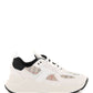 Burberry smooth leather and suede sneakers with tartan mesh inserts