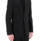 Burberry tuxedo jacket with jacquard details