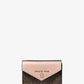 Jet Set Charm Small Logo and Leather Envelope Trifold Wallet