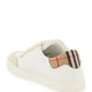 Burberry low-top leather sneakers