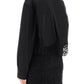 Burberry cropped shirt with macrame lace insert