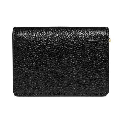 Half Flap Leather Card Case