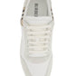 Burberry check leather sneakers