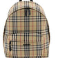 Burberry check backpack
