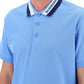 Burberry two-tone collar poloshirt