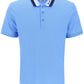 Burberry two-tone collar poloshirt