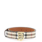 Burberry check tb belt