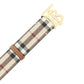 Burberry check tb belt