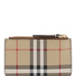 Burberry check coin purse with chain strap