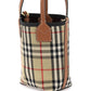 Burberry mini 'london' tote bag