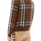 Burberry bomber jacket with burberry check motif
