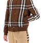 Burberry bomber jacket with burberry check motif