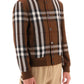 Burberry bomber jacket with burberry check motif