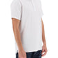 Burberry polo with striped collar